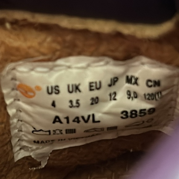 Timberland Toddler Premium Waterproof Boots Purple Size 4 - Picture 8 of 8